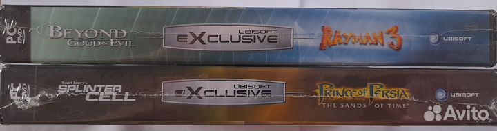 Игровые диски Ubisoft Exclusive Эксклюзив новые