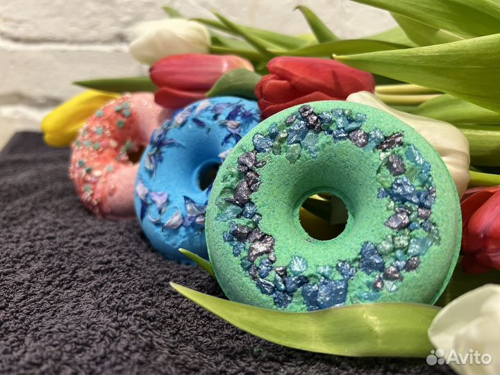 Бомбочки для ванны - пончик