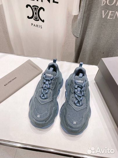 Balenciaga Triple S Denim in Blue 36-41