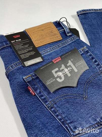 Джинсы levis 511 оригинал