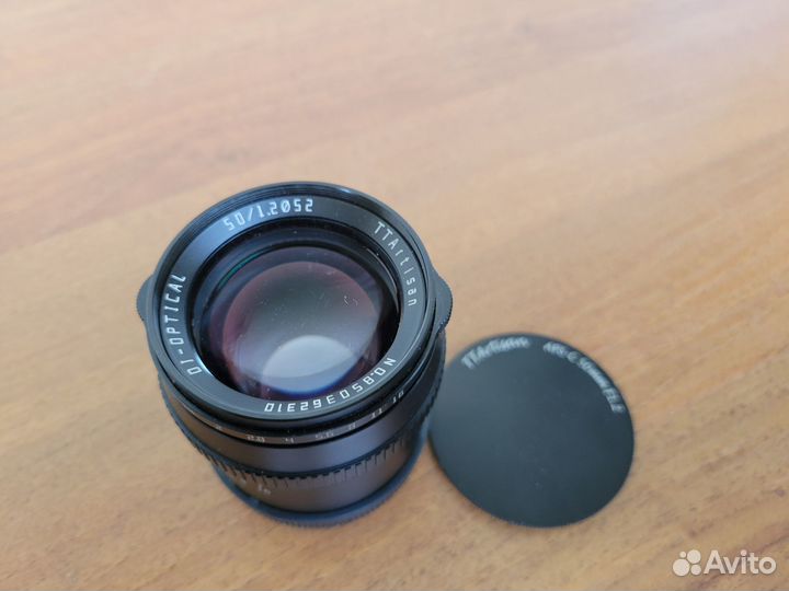 TTArtisan 50mm F1.2 Canon eos-M, coстоянии нoвого