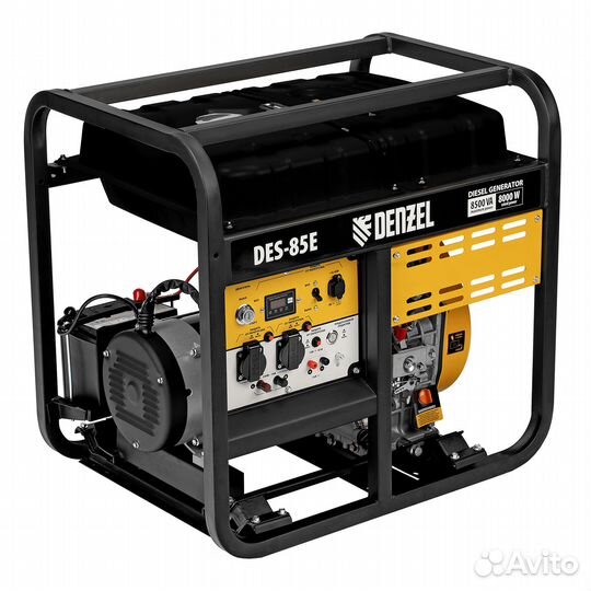 Генератор дизельный 8,5 кВт Denzel DES-85E