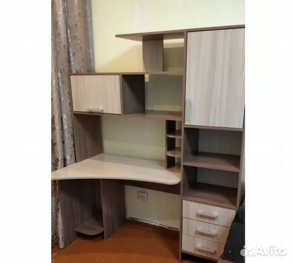 Стол компьютерный №6 новый ясень шимо