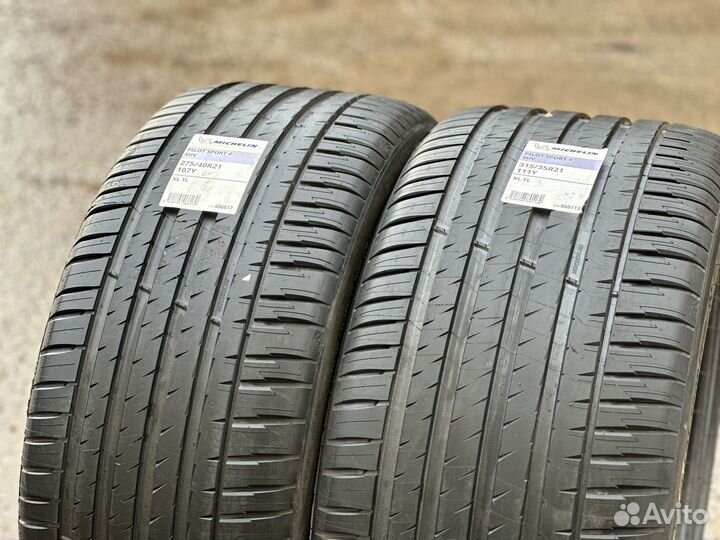 Michelin Pilot Sport 4 SUV 275/40 R21 и 315/35 R21