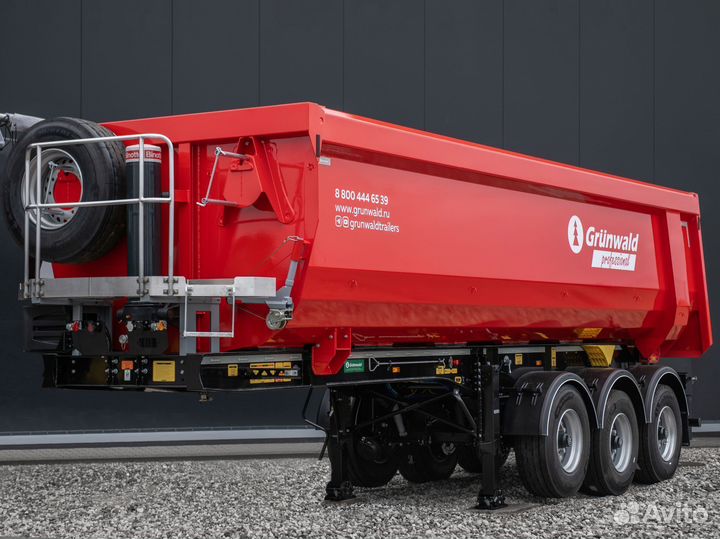Полуприцеп самосвальный Grunwald Gr.T31-SH, 2024