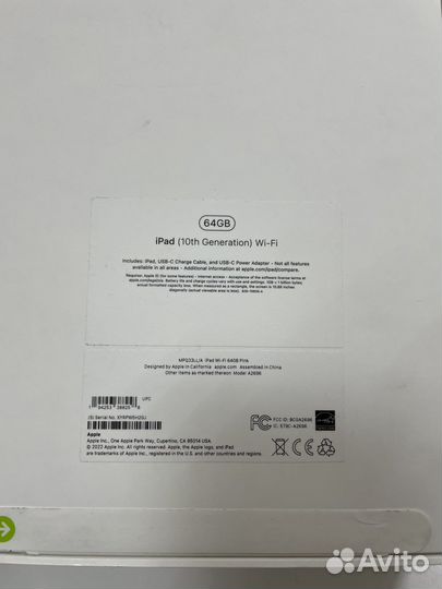 iPad 10.2 64gb pink новый