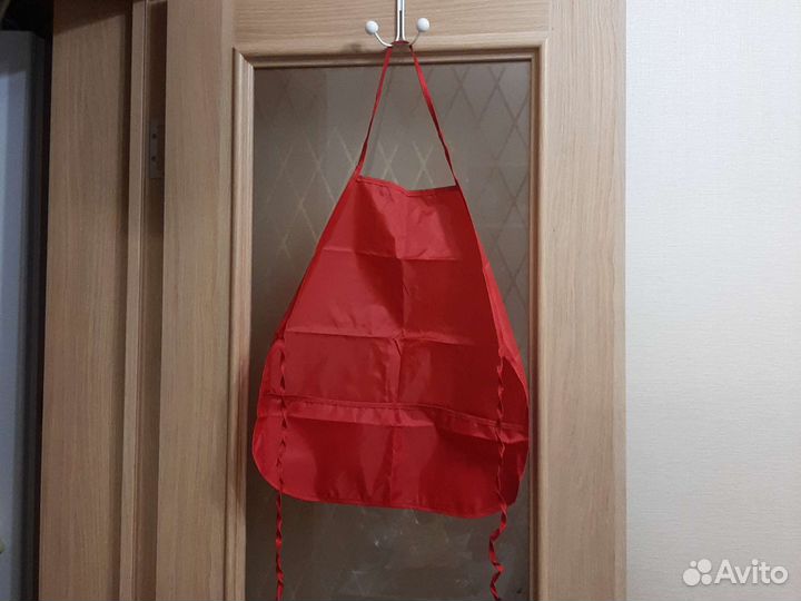 Новый детский фартук красный - 30 шт