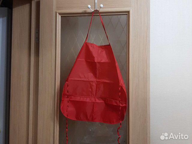 Новый детский фартук красный - 30 шт