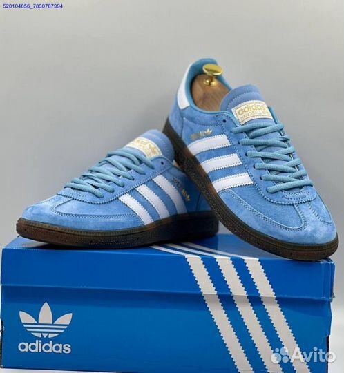 Кроссовки Adidas Spezial Blue (Арт.81961)