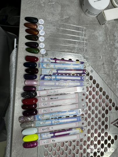 Гель лаки втирки гели