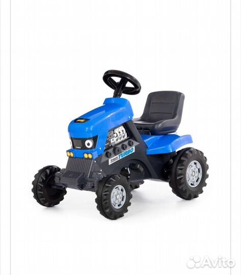 Каталка-трактор с педалями 