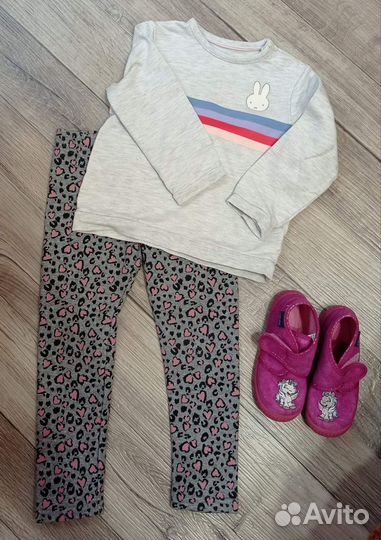 Вещи пакетом на девочку 92 98+ обувь