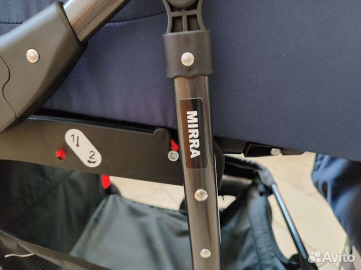 Коляска-люлька Sevillababy Mirra Голубой-Синий