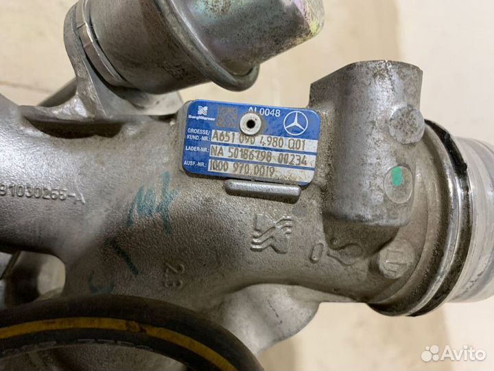 Турбина Mercedes E W212 2012г 2.1cdi om651