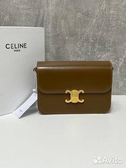 Сумка женская celine через плечо люкс