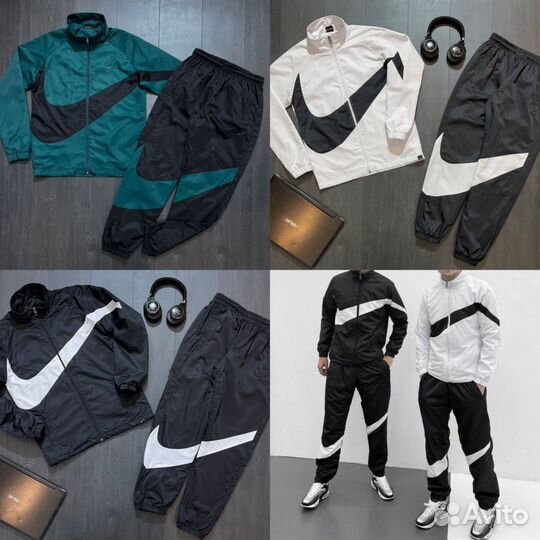 Спортивный костюм Nike в ретро стиле новый