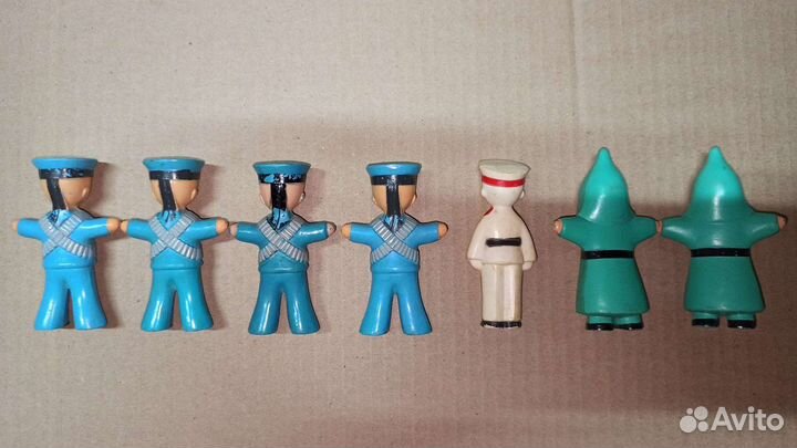 Солдаты колкий пластик СССР