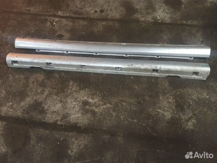 Накладка на порог Opel Vectra C хетчбэк 5-ти дв