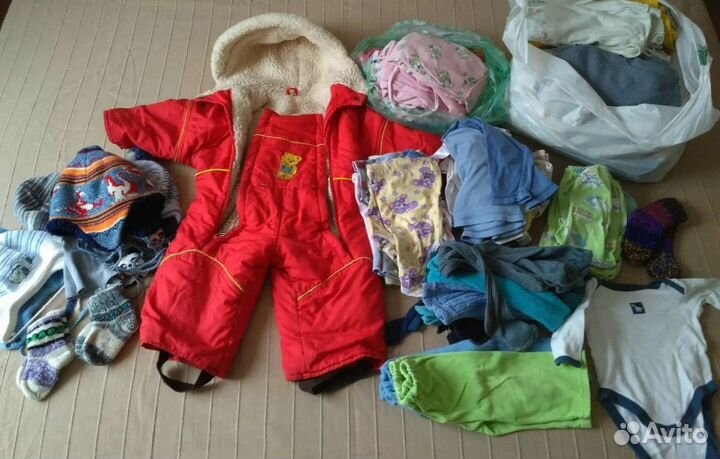 Детские вещи пакетом 74 80 б/у