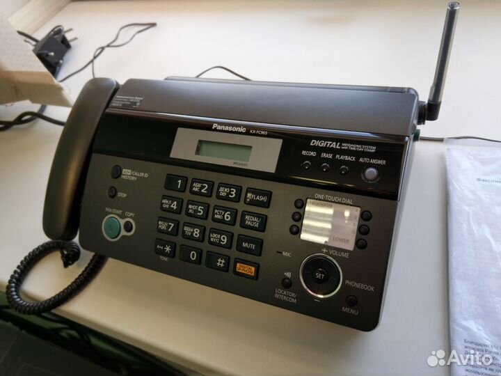 Факс panasonic kx-fc965ru