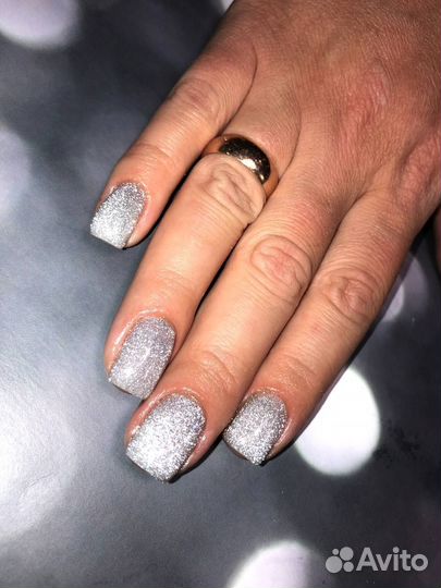 Маникюр наращивание педикюр