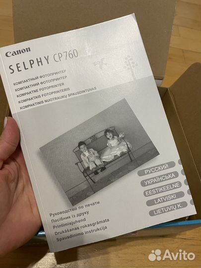 Фотопринтер selphy CP760