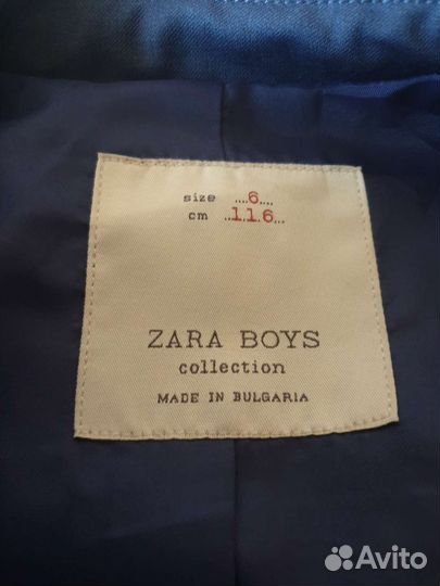 Пиджак детский для мальчика, zara, новый