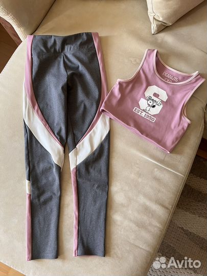 Леггинсы и топ Zara для девочки