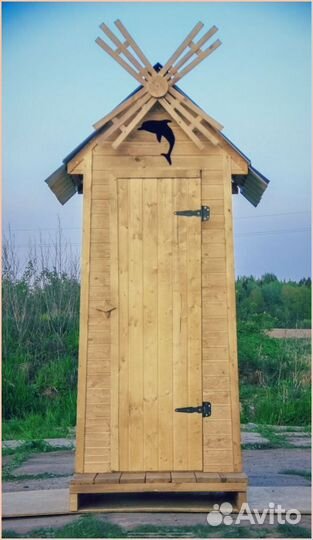 Уличный туалет прямоугольник TLP