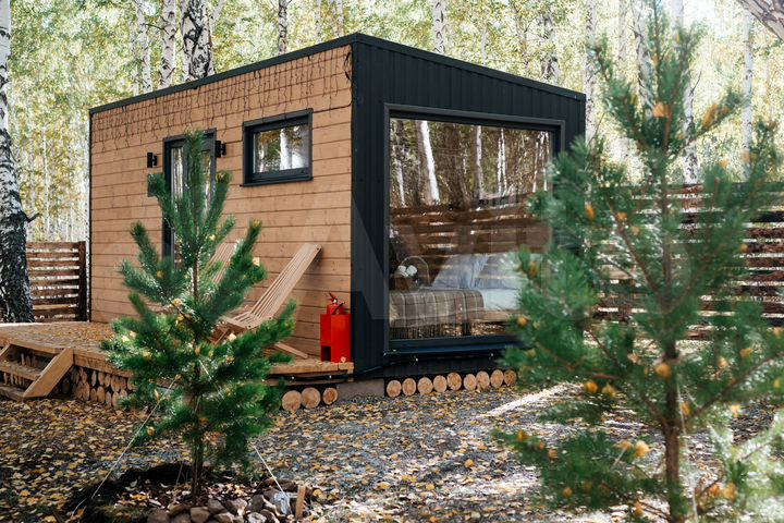 Дом 15 м² на участке 8 сот.