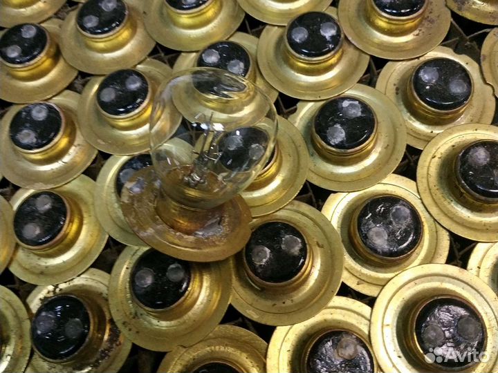 Лампа 24В 60+40кд из СССР