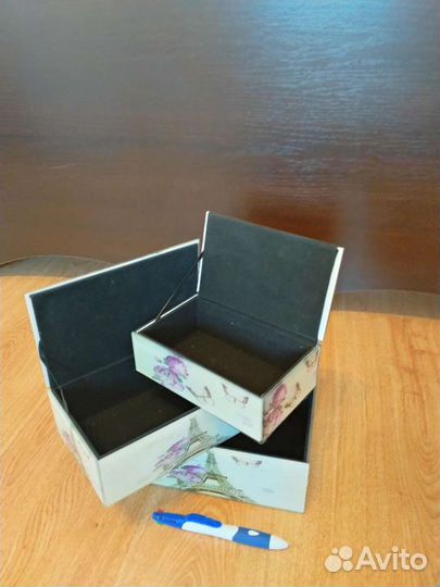 Шкатулка для украшений стекло