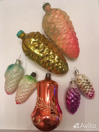 Елочные игрушки СССР