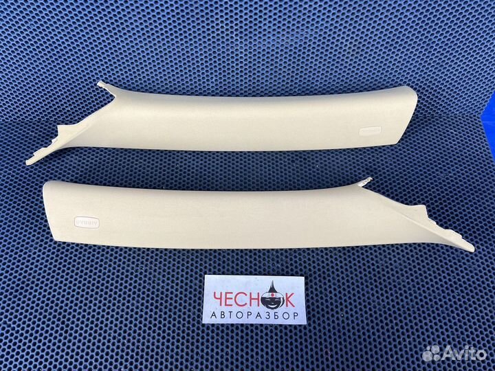 Обшивка стойки накладка передней стойки Touareg GP