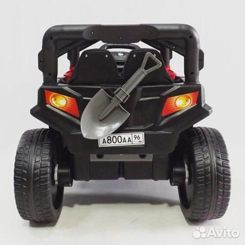 Электромобиль детский QD-V80, цвет красный. NG-20250310