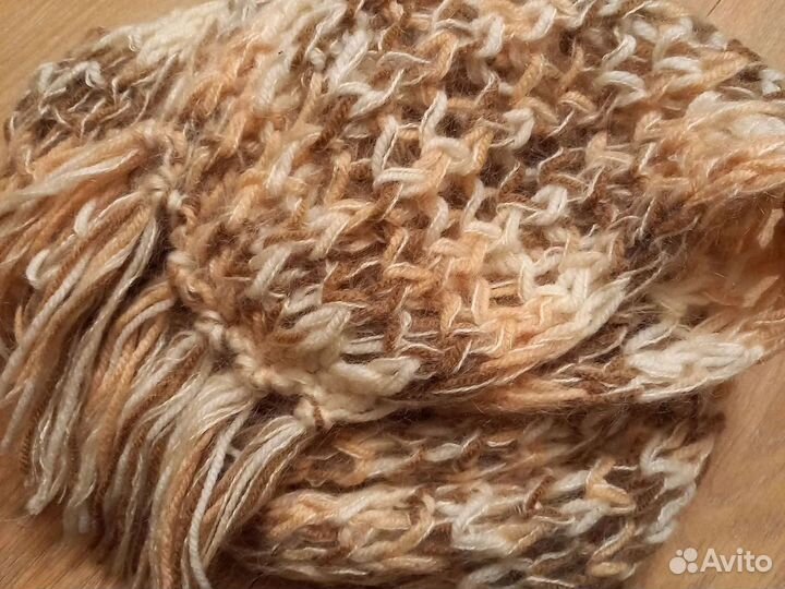 Шапка и шарф женский