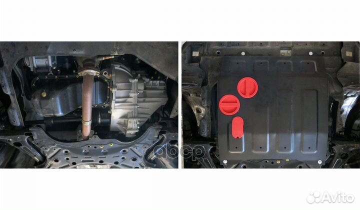 Защита картера и кпп lifan Solano 1.5-1.8 10