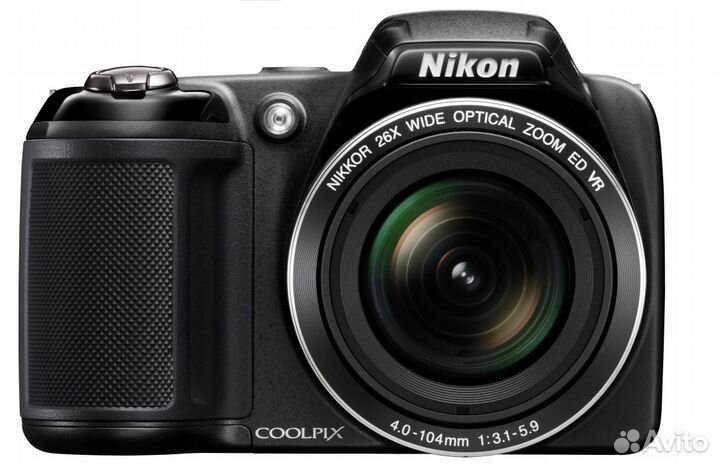 Фотоаппарат цифровой Nikon Coolpix L320 Black