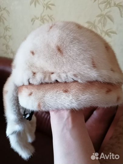 Шапка норковая женская