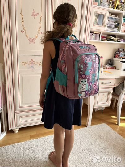 Рюкзак школьный для девочки grizzly