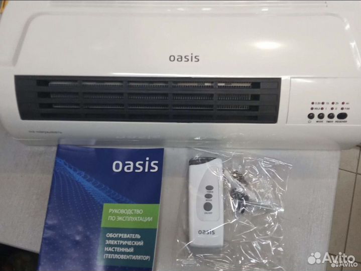 Обогреватель настенный (тепловая завеса) новый