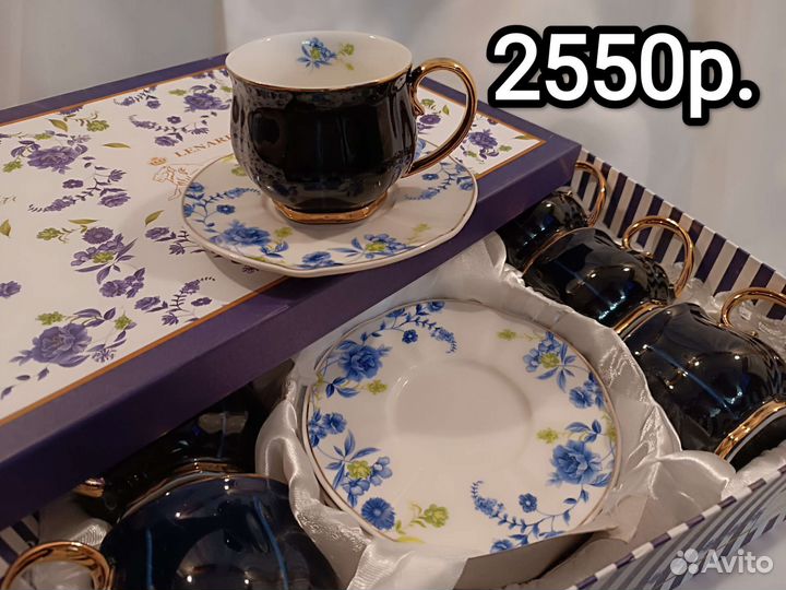 Чайные сервизы на 6 персон