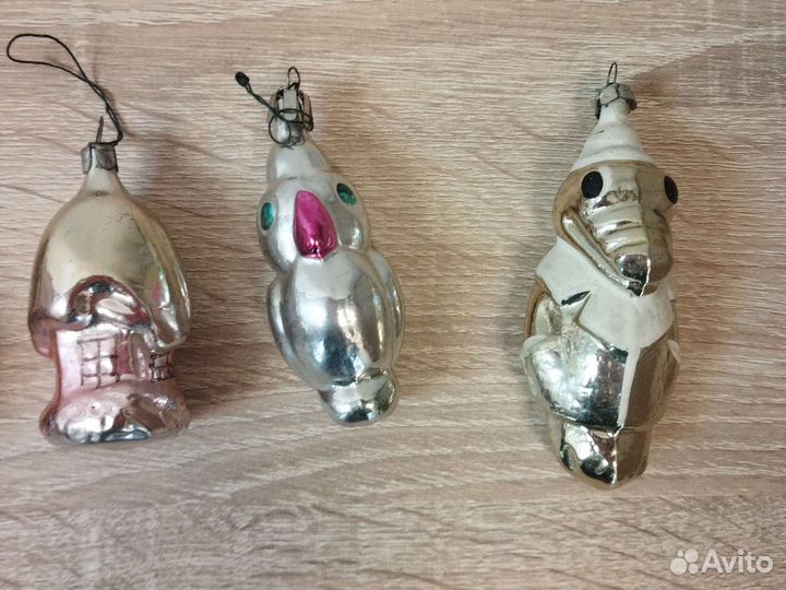 Елочные игрушки СССР