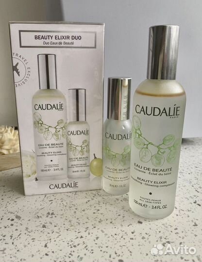 Набор Caudalie beauty elixir вода для красоты лица