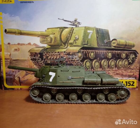 Сборная Модель ису-152