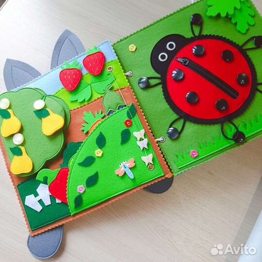 Фетровые книжки для детей