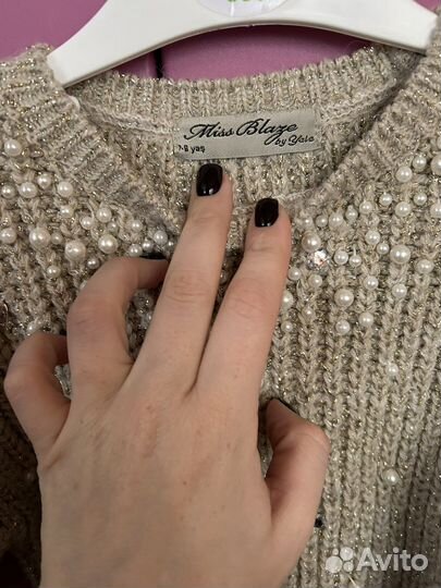 Свитер для девочки новый