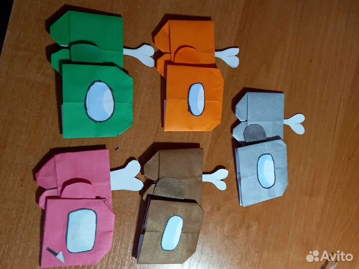 Амонг ас из бумаги