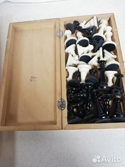 Шахматы СССР Фигуры из карболита 70-е г.г