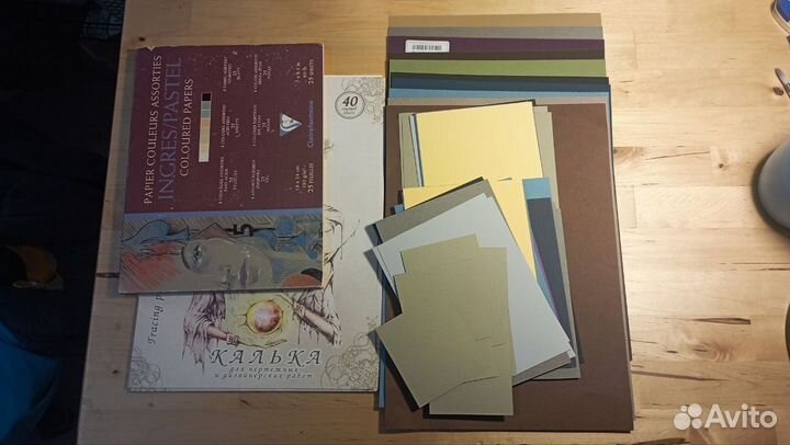 Бумага, уголь, ластик